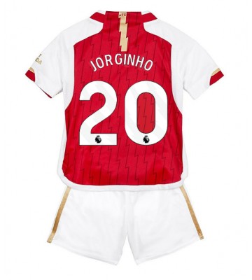 Arsenal Jorginho Frello #20 Replica Home Stadium Kit for Kids 2023-24 Short Sleeve (+ pants)